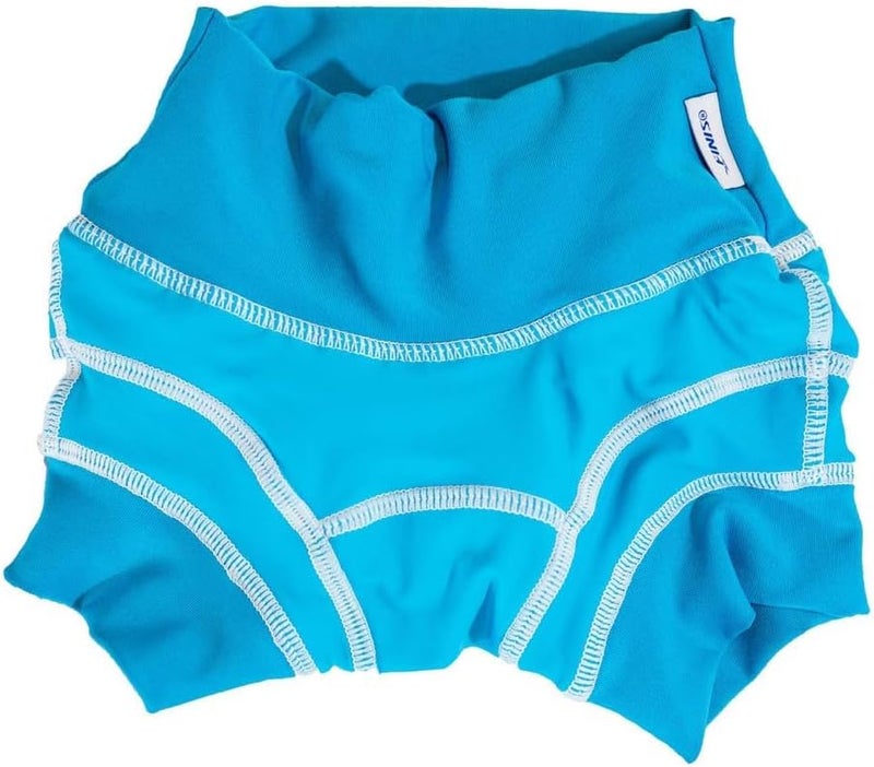FINIS Double Swim Diaper for Babies & Toddlers - Reusable - Double-Layered Protection - UPF 50 & Up - Caribbean XL - Image 1